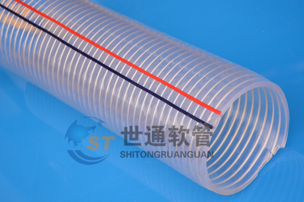 钢丝软管,PVC钢丝软管,透明钢丝管