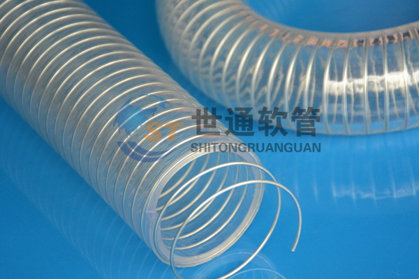 钢丝软管,PVC钢丝软管,透明钢丝软管 