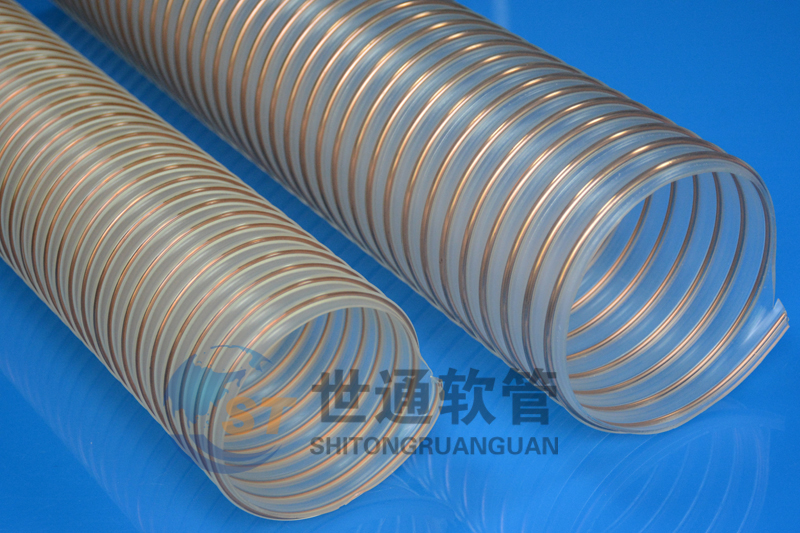 ST00283软管,PU钢丝软管,聚氨酯软管,PU钢丝吸尘管