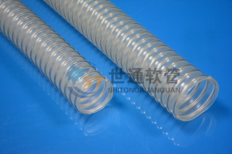 ST00797软管,PU钢丝管,耐磨软管,物料输送管,阻燃防静电软管